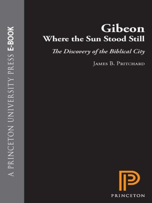cover image of Gibeon, Where the Sun Stood Still